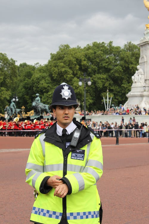 Police officer standing